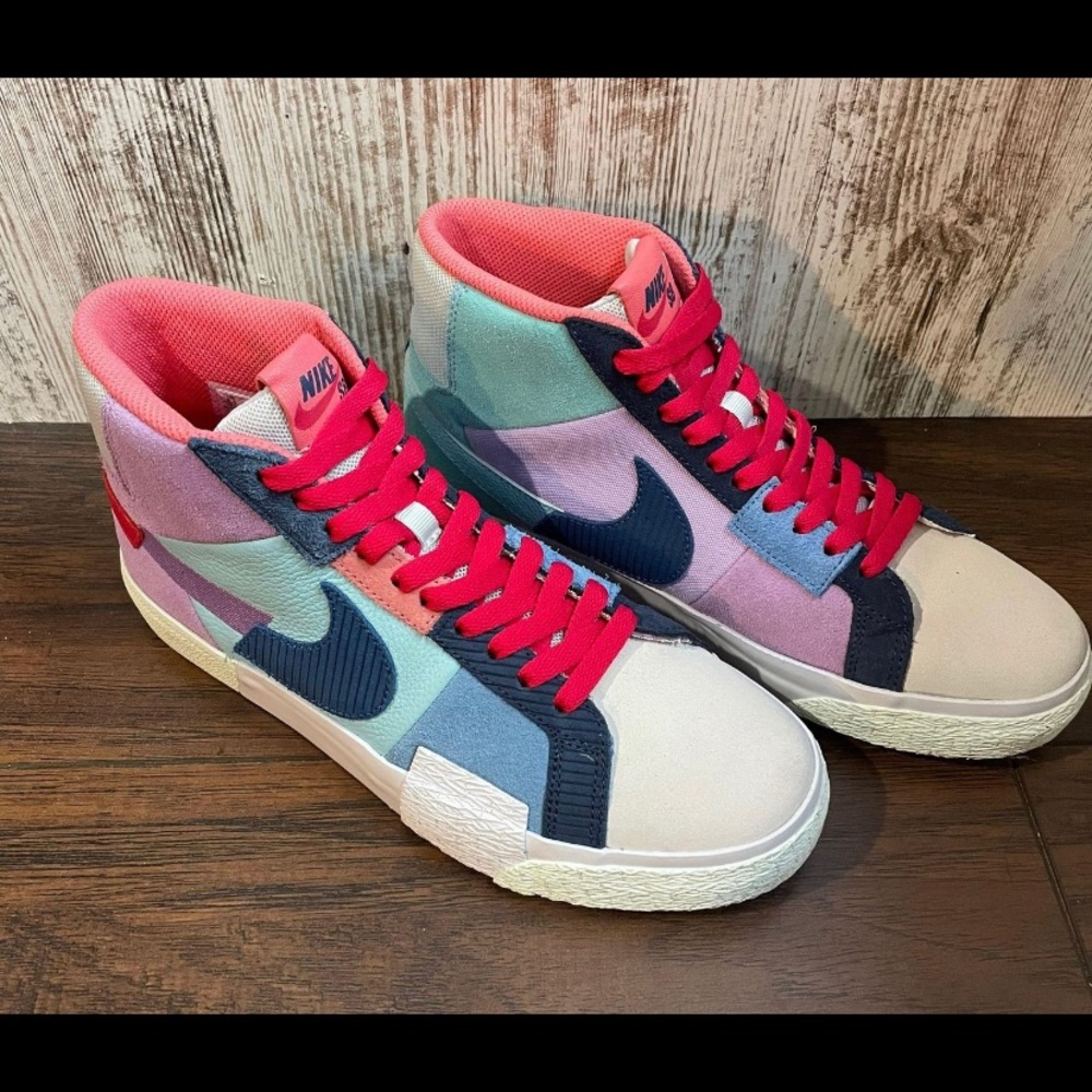 Colorful nike blazers
